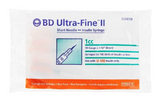 BD Ultra-FineTM Insulin Syringe 1cc (For 100units of insulin or less) 10pcs or 100pcs - MEDPRO™ Medical Supplies