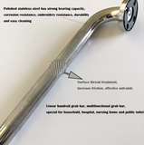 Stainless Steel Toilet Grab Bar (40/50/60cm)