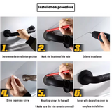 Stainless Steel Toilet Grab Bar (40/50/60cm)
