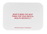 (100% AUTHENTIC, NO SPELLING ERRORS) WE'RE NOT REALLY STRANGERS ANXIETY PUZZLE