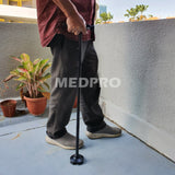 Foldable Trusty Cane with LED Light & Adjustable Height - MEDPRO™ Medical Supplies
