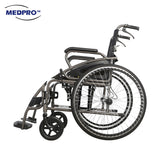 MEDPRO™ New Style Portable Wheel Chair with Foldable Backrest - MEDPRO™ Medical Supplies