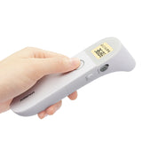[FDA Approved] JUMPER Non - Contact Digital Infrared Forehead & Ear Thermometer Baby Adult Thermometers Non-contact Body Temperature Fever Alarm LCD Backlight - MEDPRO™ Medical Supplies