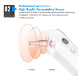 [FDA Approved] JUMPER Non - Contact Digital Infrared Forehead & Ear Thermometer Baby Adult Thermometers Non-contact Body Temperature Fever Alarm LCD Backlight - MEDPRO™ Medical Supplies